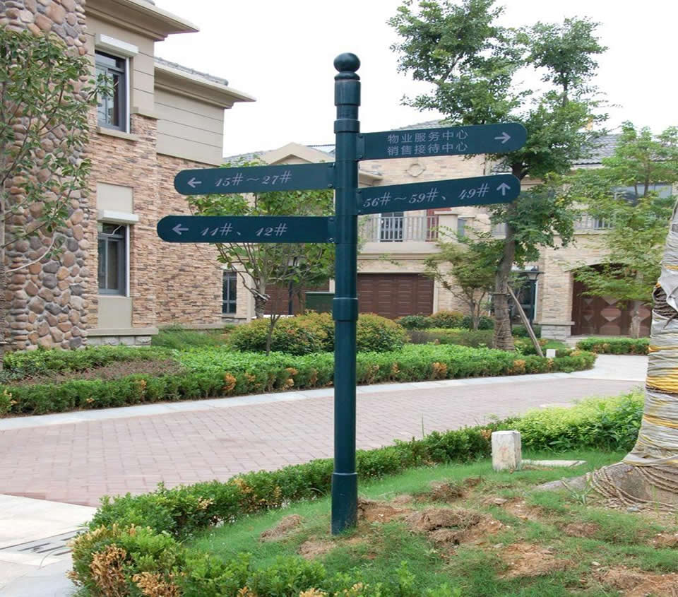 小區標識標牌系統的優化改進措施--【巨匠標識，標識制作廠家】