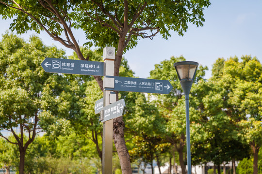 校園導(dǎo)視牌設(shè)計(jì)方案——【巨匠標(biāo)識，標(biāo)識制作廠家】